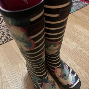 Joules Rain boots size 7